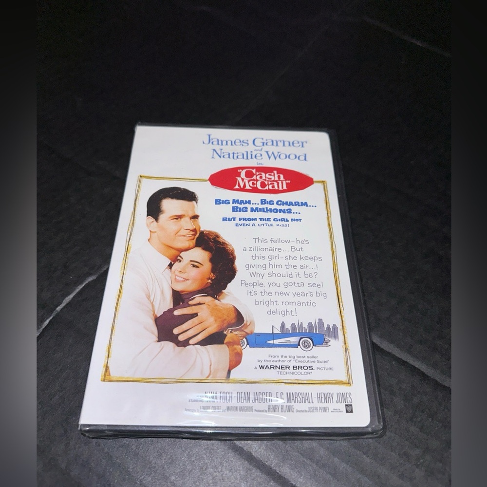 Cash McCall (DVD, 1960) JAMES GARNER/ NATILIE WOOD Brand New Sealed DVD